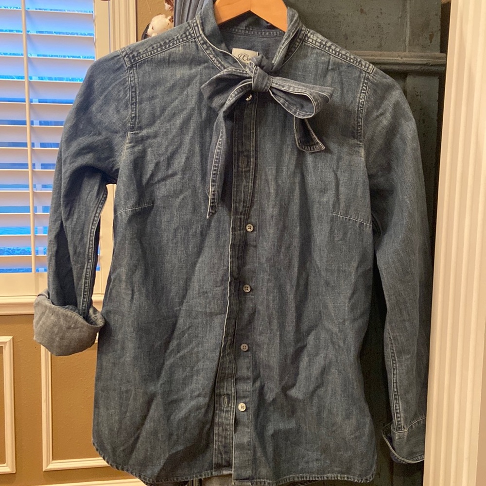 J Crew chambray shirt